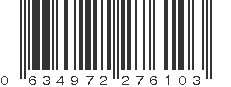 UPC 634972276103