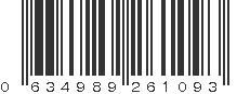 UPC 634989261093