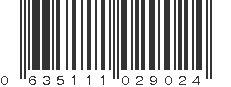 UPC 635111029024