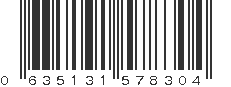 UPC 635131578304