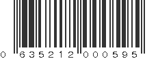 UPC 635212000595