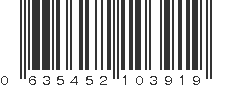 UPC 635452103919