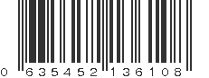 UPC 635452136108