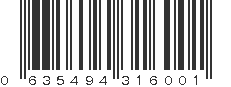 UPC 635494316001