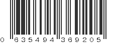 UPC 635494369205