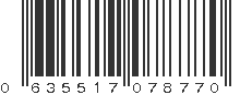 UPC 635517078770