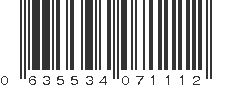 UPC 635534071112