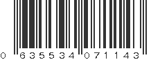 UPC 635534071143