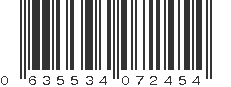 UPC 635534072454