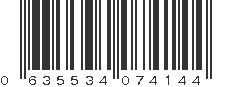 UPC 635534074144