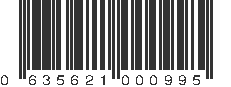 UPC 635621000995