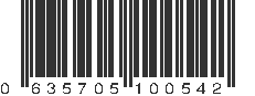 UPC 635705100542