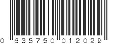 UPC 635750012029