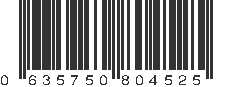 UPC 635750804525