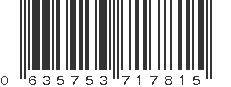 UPC 635753717815