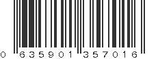 UPC 635901357016