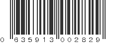 UPC 635913002829