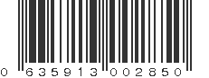 UPC 635913002850