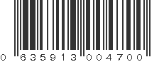 UPC 635913004700