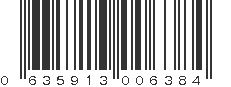 UPC 635913006384