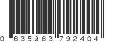 UPC 635963792404