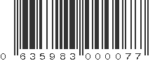 UPC 635983000077