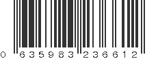 UPC 635983236612