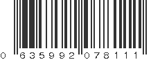 UPC 635992078111