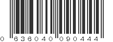 UPC 636040090444