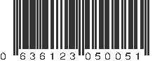 UPC 636123050051