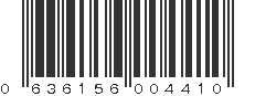 UPC 636156004410