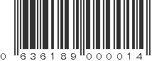 UPC 636189000014