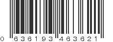 UPC 636193463621