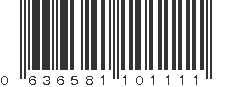 UPC 636581101111