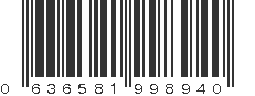 UPC 636581998940