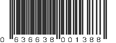 UPC 636638001388