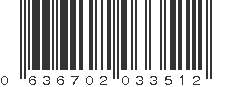 UPC 636702033512