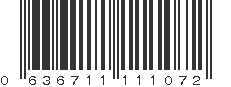 UPC 636711111072