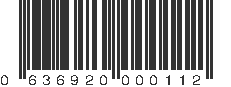 UPC 636920000112