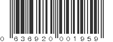 UPC 636920001959