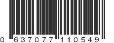 UPC 637077110549