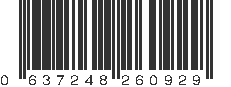 UPC 637248260929