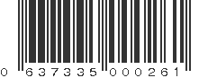 UPC 637335000261