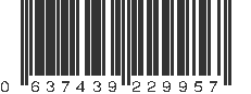 UPC 637439229957