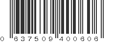 UPC 637509400606