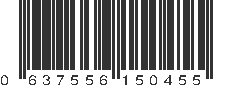 UPC 637556150455