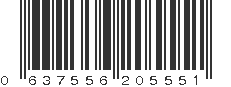 UPC 637556205551