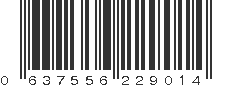 UPC 637556229014