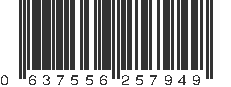 UPC 637556257949