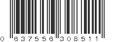 UPC 637556308511